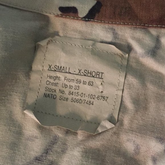 Vintage 90s Operation Desert Storm | Authentic Military Desert Camo Jacket - Picture 4 of 4